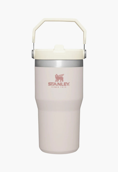 Rose Quartz - The IceFlow™ Flip Straw Tumbler | 20 OZ - GLAM MODA